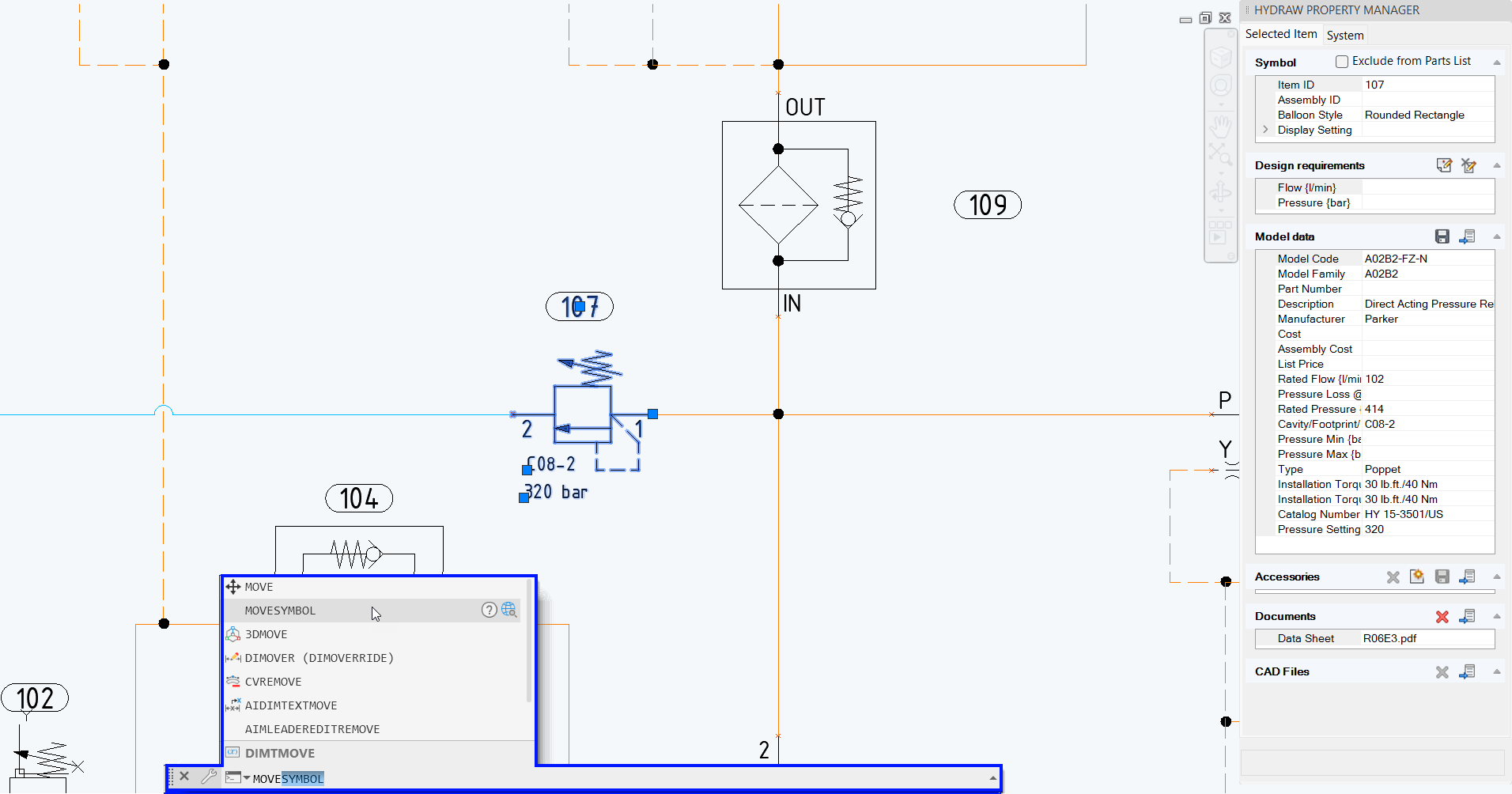 Familiar 2D/3D CAD Interface and Command Line Control