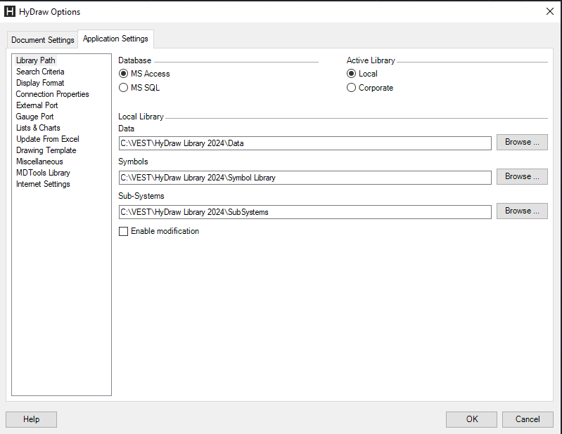 Library Network Configuration