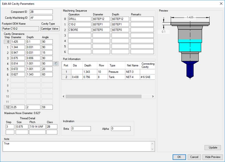 Add Counter Bore