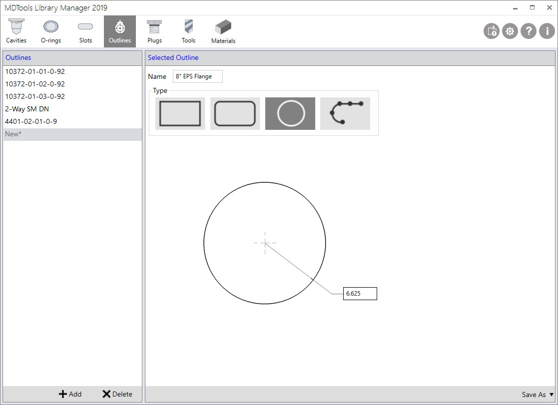 Add Circular Outlines