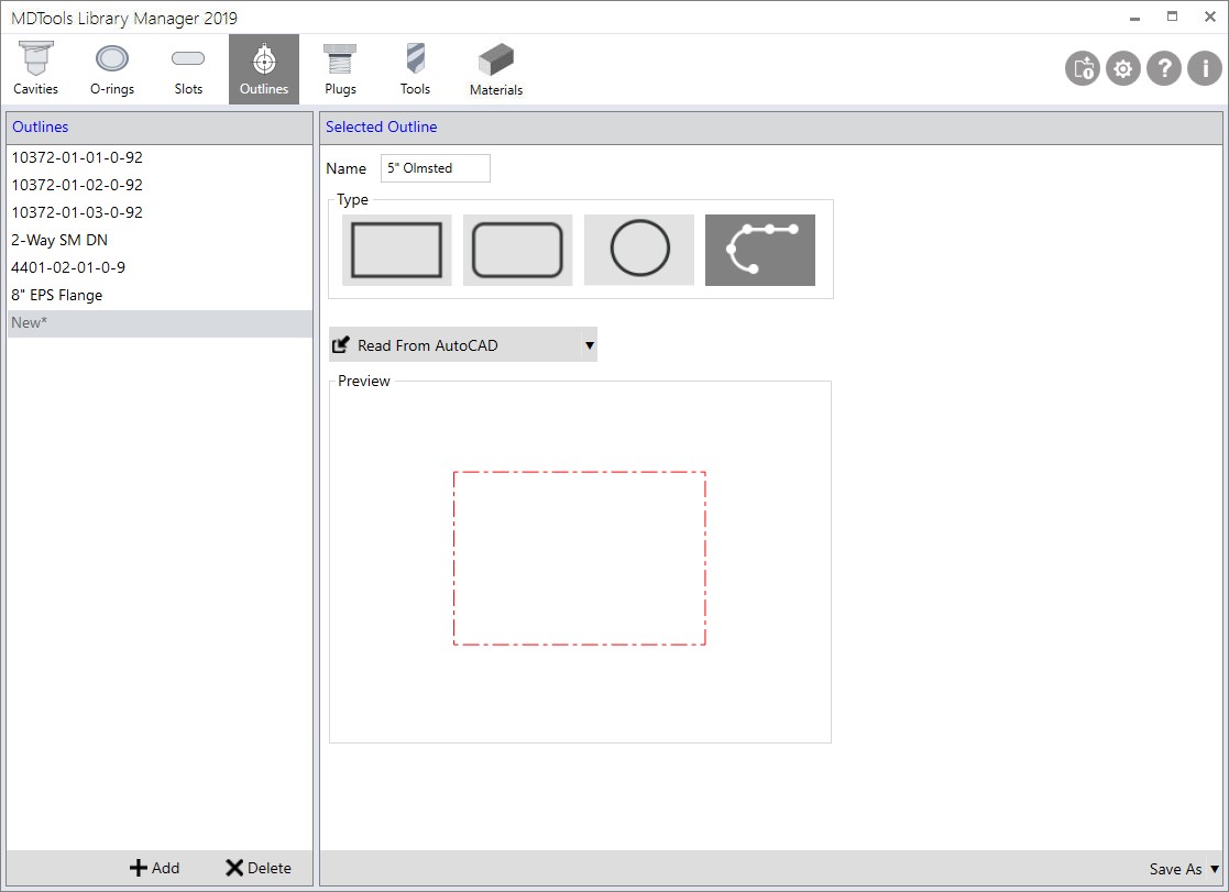 Add Custom Outlines