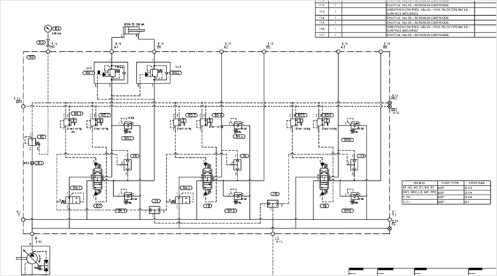 Hydraulic Circuit Design with HyDraw CAD - 6